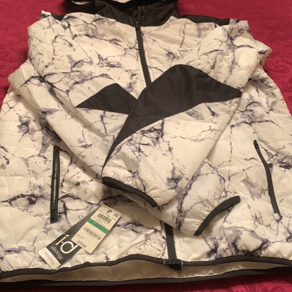 Men’s Ideology Jacket NWT, Size Large. Reflective, Wind and Water Resistant